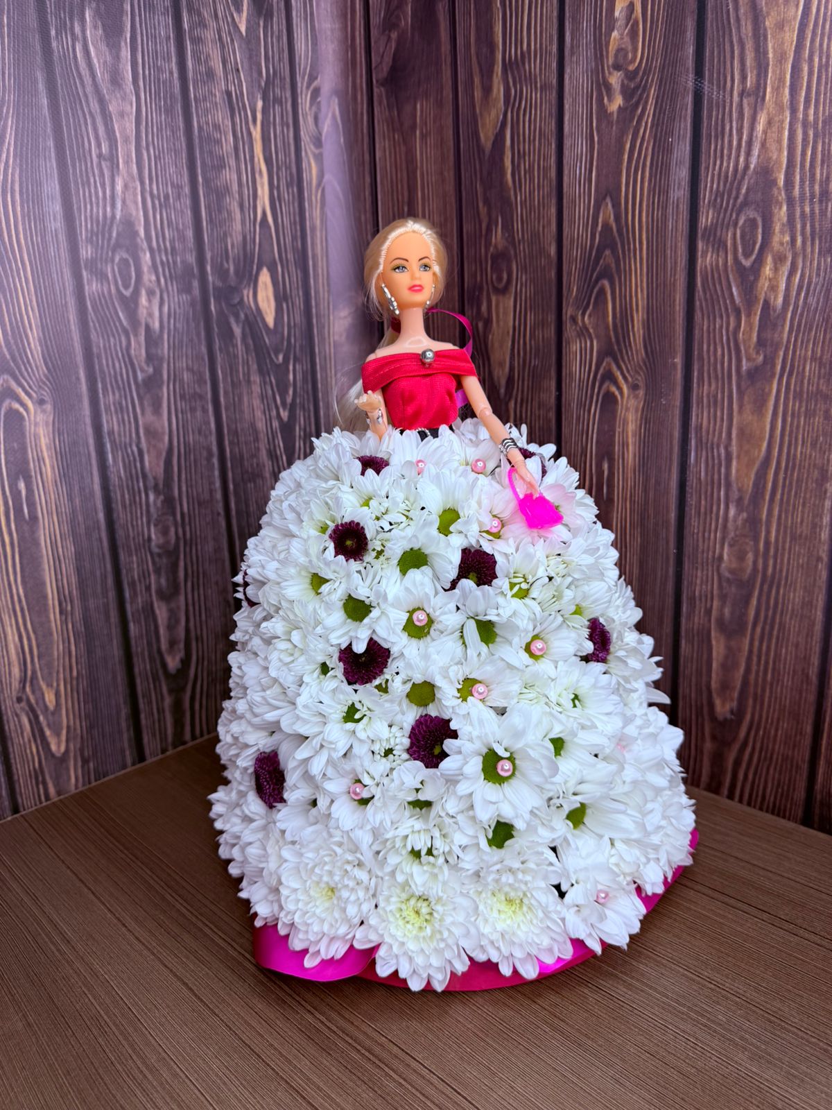 Flower Bouquet with a Doll – A Magical Gift with Delivery in Atlanta - Image 2