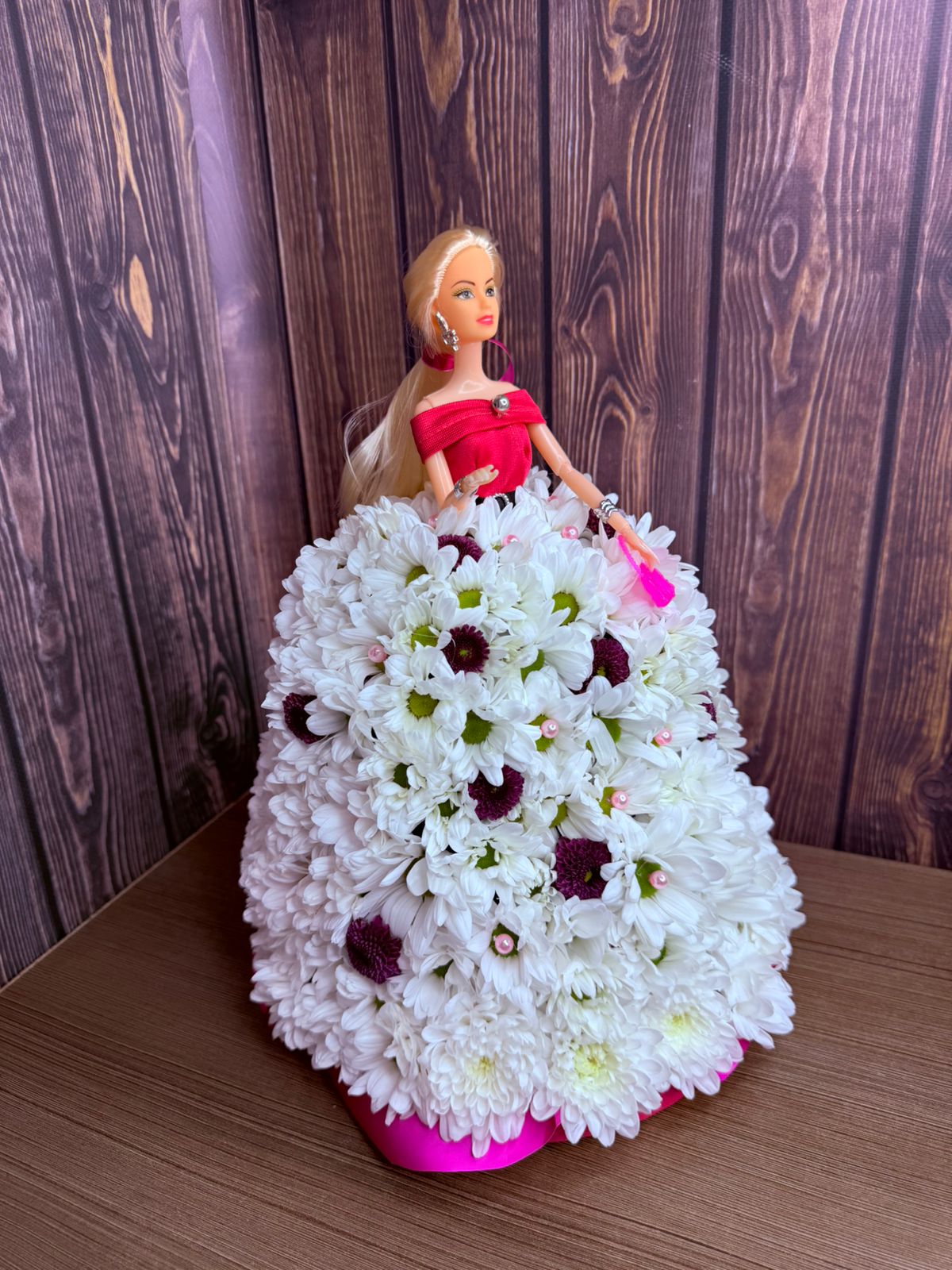 Flower Bouquet with a Doll – A Magical Gift with Delivery in Atlanta - Image 3